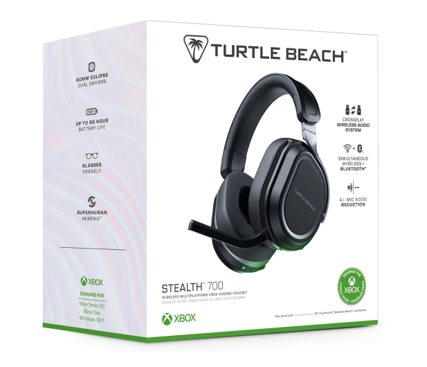 Turtle Beach Słuchawki Bezprzewodowe do XBOX Stealth 700 Gen3 Czarne - 1292106 - zdjęcie 10